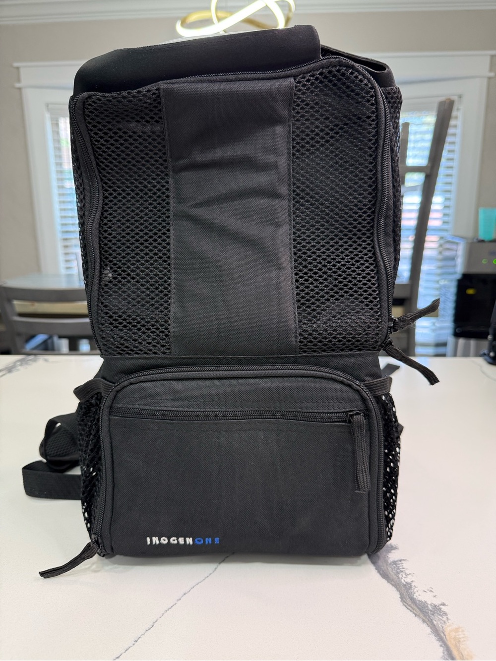 Inogen One G3 Backpack Padded Straps With Spare Battery Storage